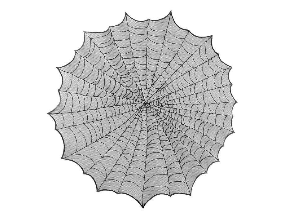 Obrus "pajęczyna" 124cm