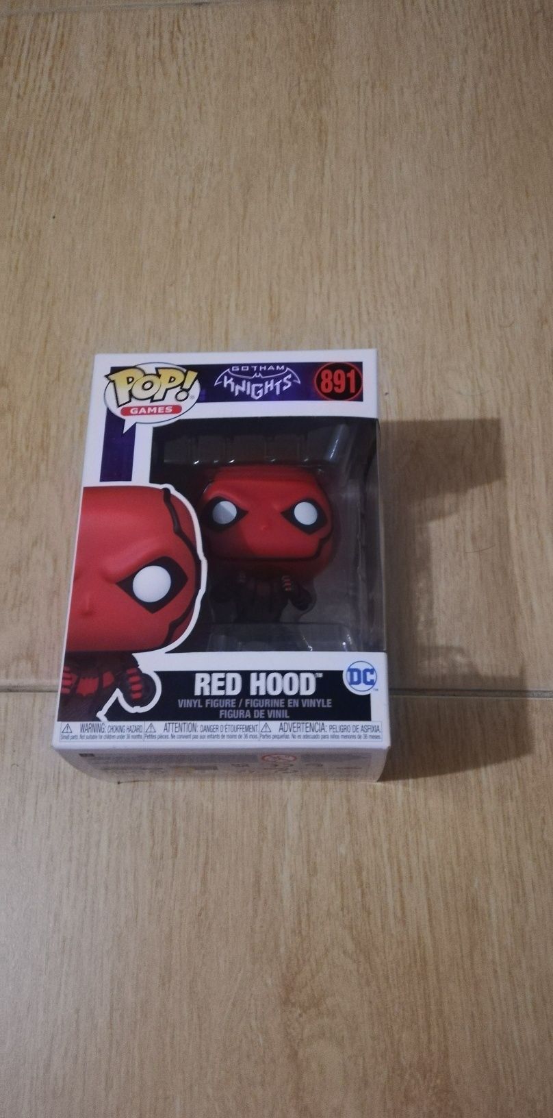 Pop games gotham knigts Red Hood