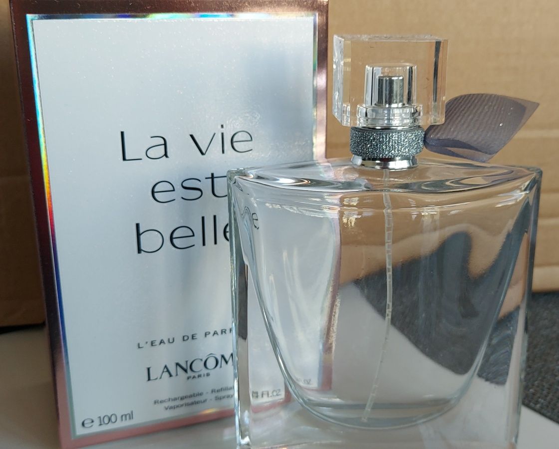 Flakon pusta butelka napełnianie 100 ml La vie est belle lancome refil