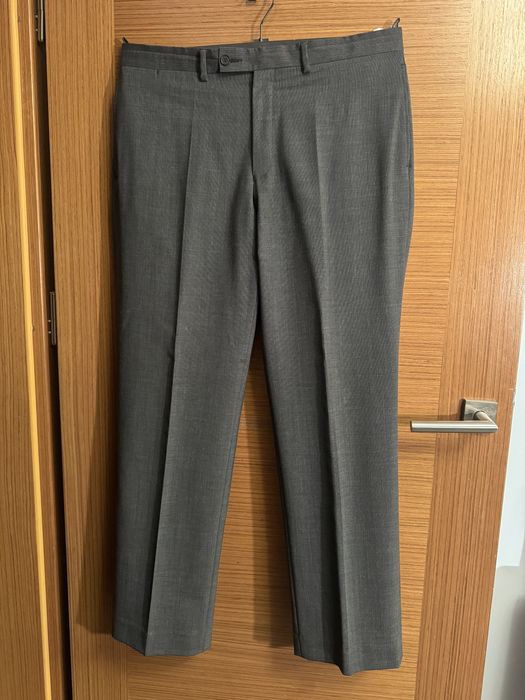 Spodnie męskie Zara wełna cienkie