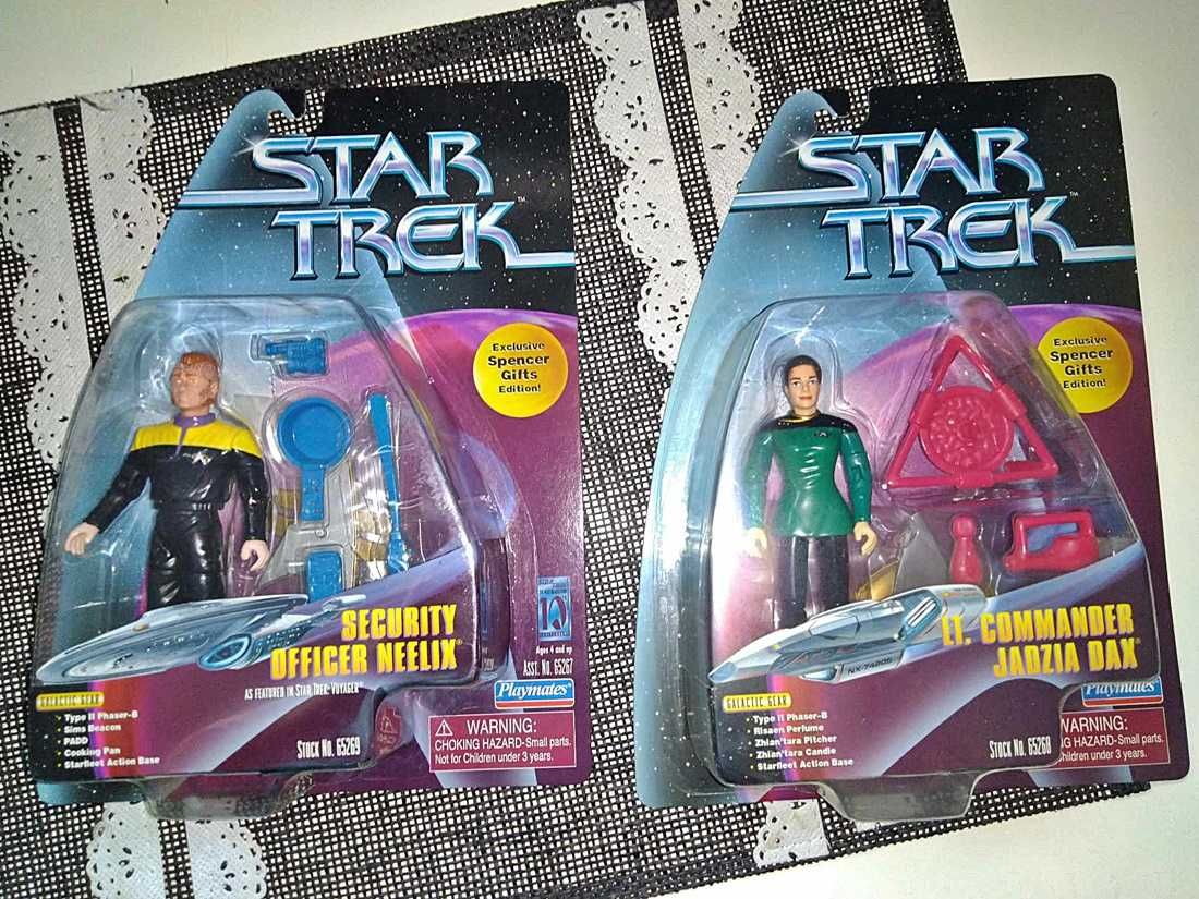 Star Trek Playmates zestaw figurek