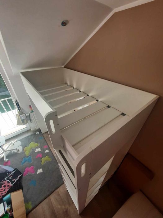 Rama łóżka Ikea Smastad