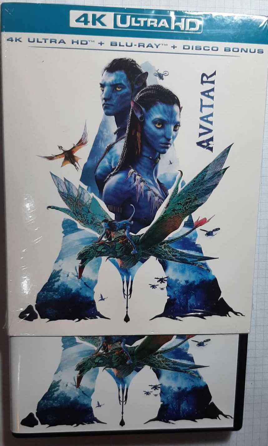 AVATAR remastered 4K + 2x BR 3 dyski w.ENG