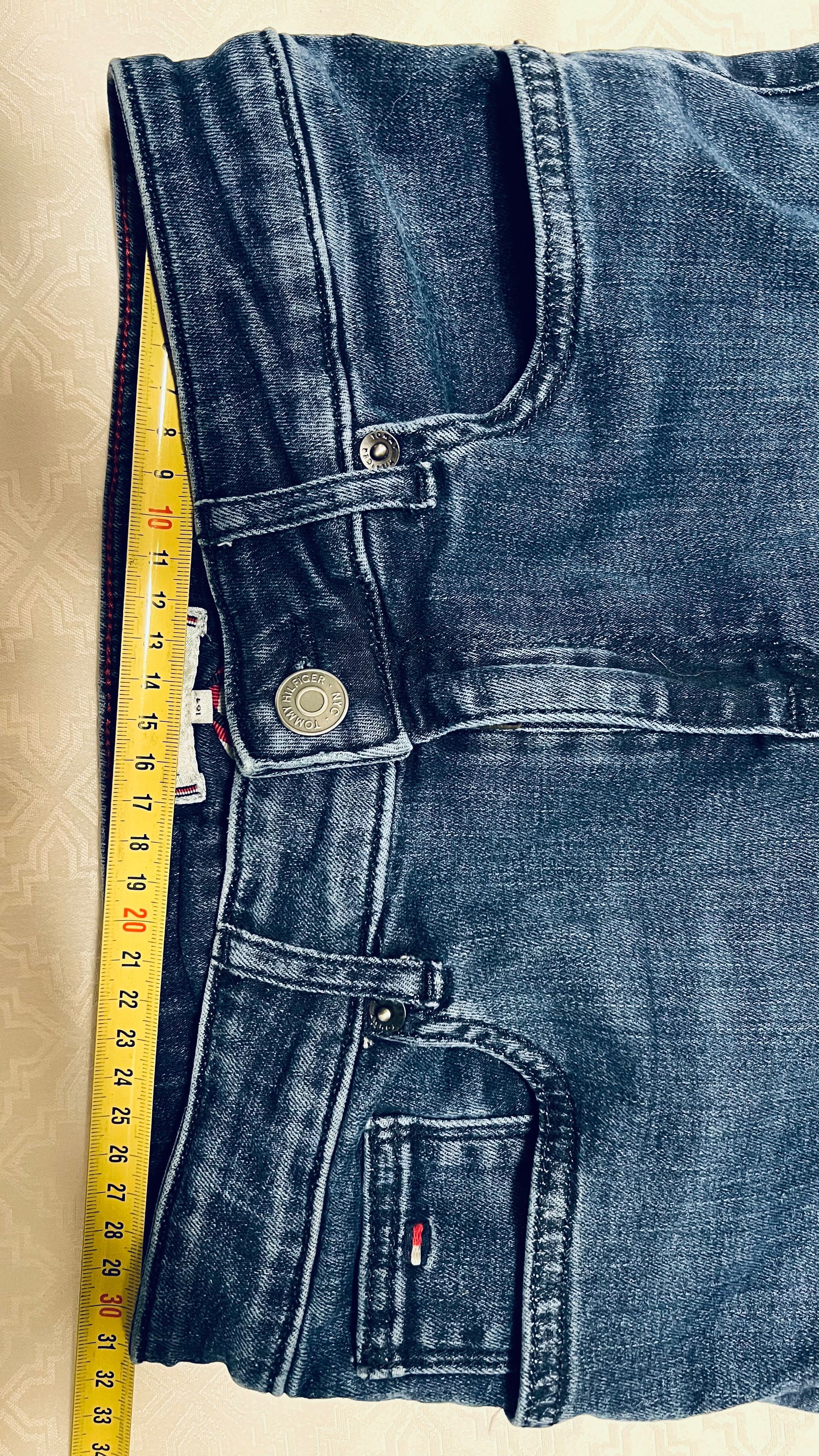 Tommy Hilfiger TH spodnie dżinsy jeans regular proste 164 cm 14 lat