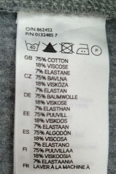 OKAZJA h&m Komplet spódniczka mini zestawx 2 dresowa 36 s 38 m xs 34
