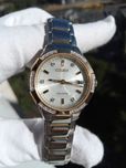 Женские часы с 30 бриллиантами Citizen Riva Diamond биколор EW2464-55A
