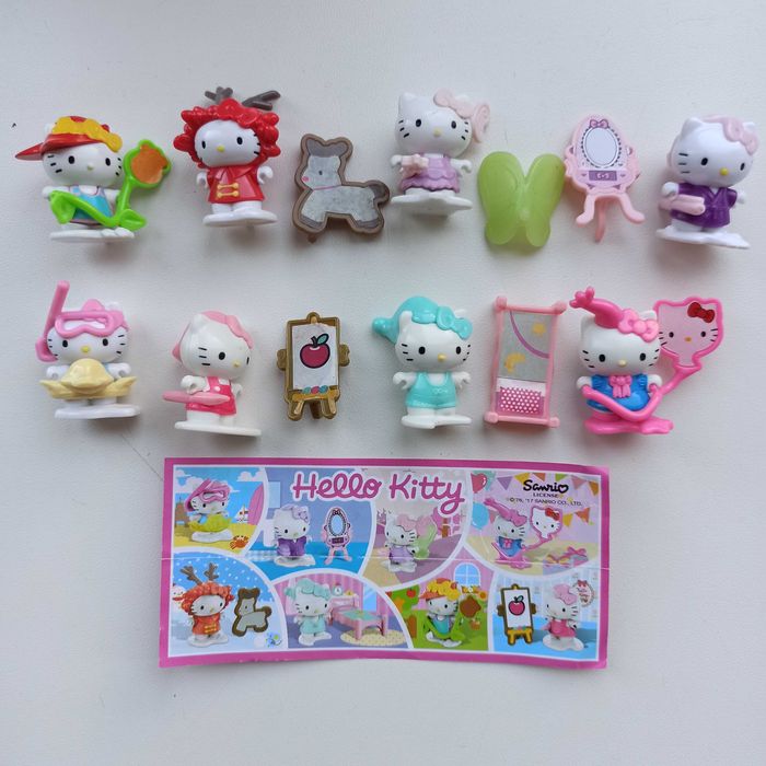 Хелоу Кітті, фігурки, колекції, Hello Kitty, кіндер , чупа чупс