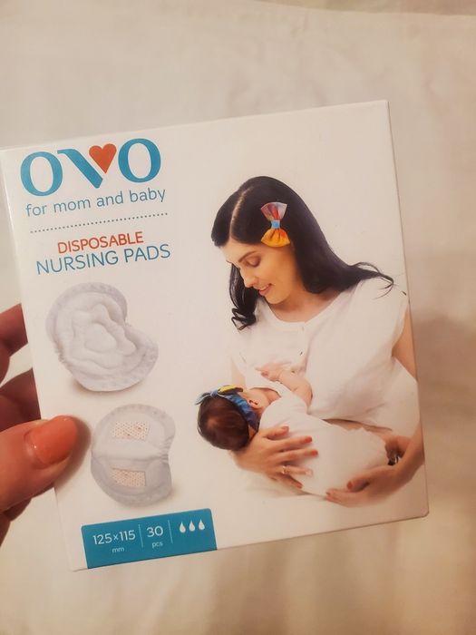 Лактаційні вкладки для грудей ovo + подарунок післяродові трусики