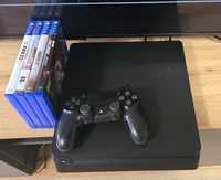 Konsola Ps4 500GB Slim + Pad- Odbiór w Kłodzku