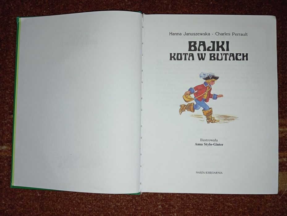 Bajki kota w butach Hanna Januszewska Charles Perrault