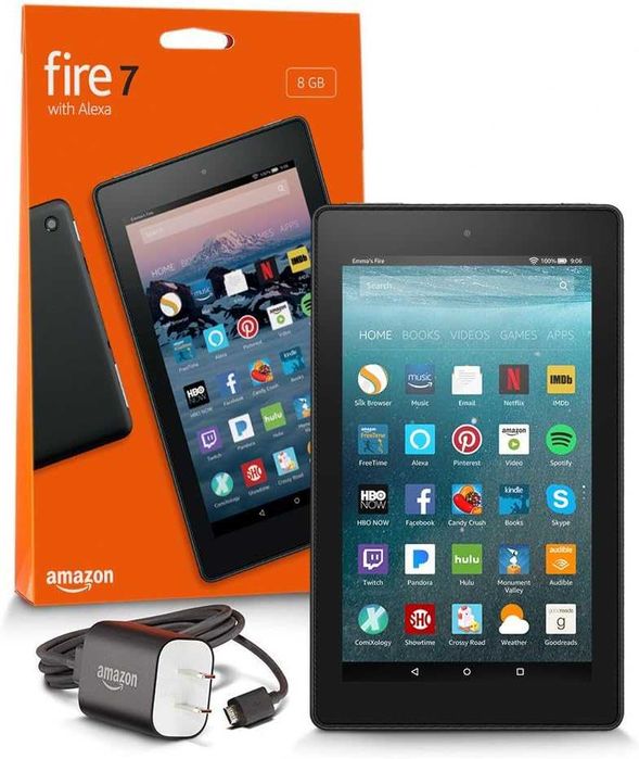 Планшет Amazon Fire 7 (8 ГБ) - Чорний