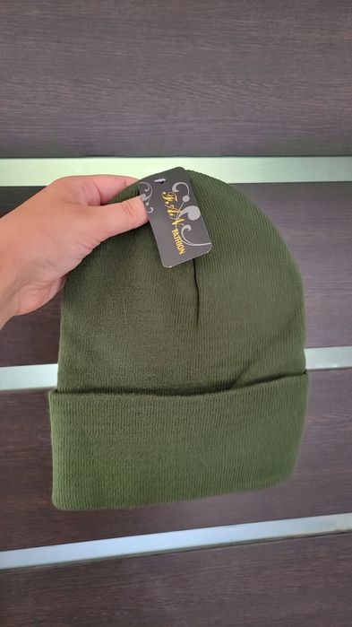 T.a.n fashion czapka khaki ciemnozielona nowa