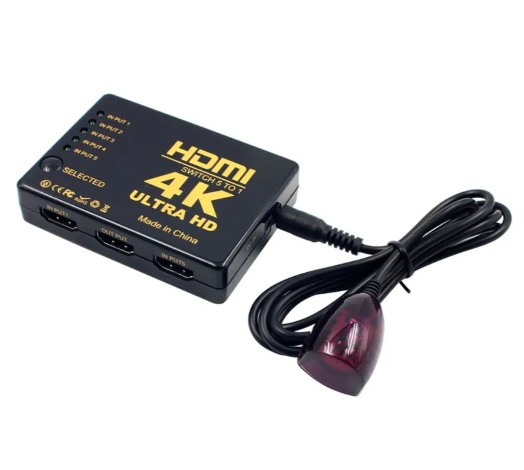 HDMI switch 5х1 (5-портовий перемикач), SY-501