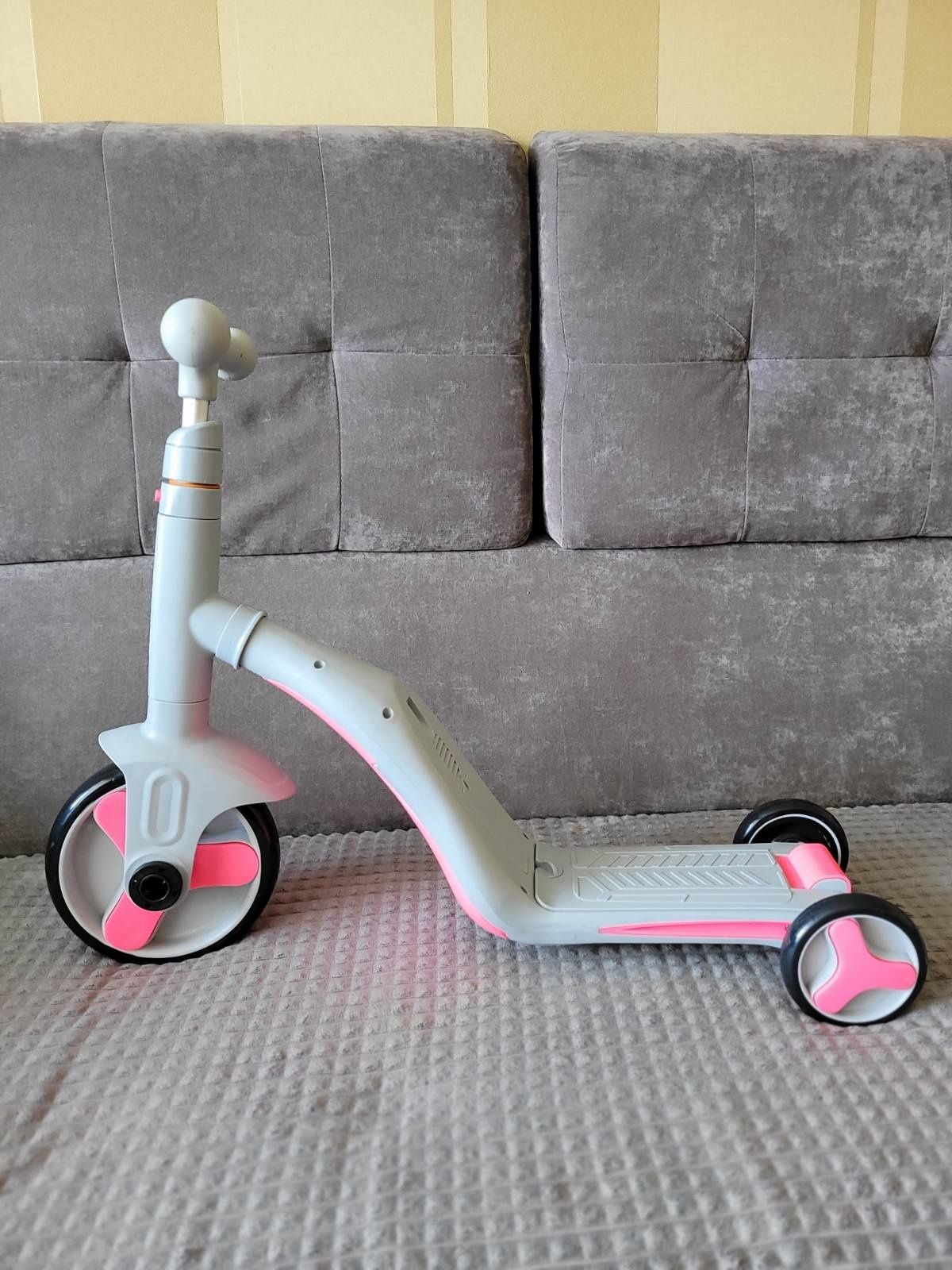 Самокат-велобіг від Best Scooter 3в1 JT 20255, з педалями, музичний