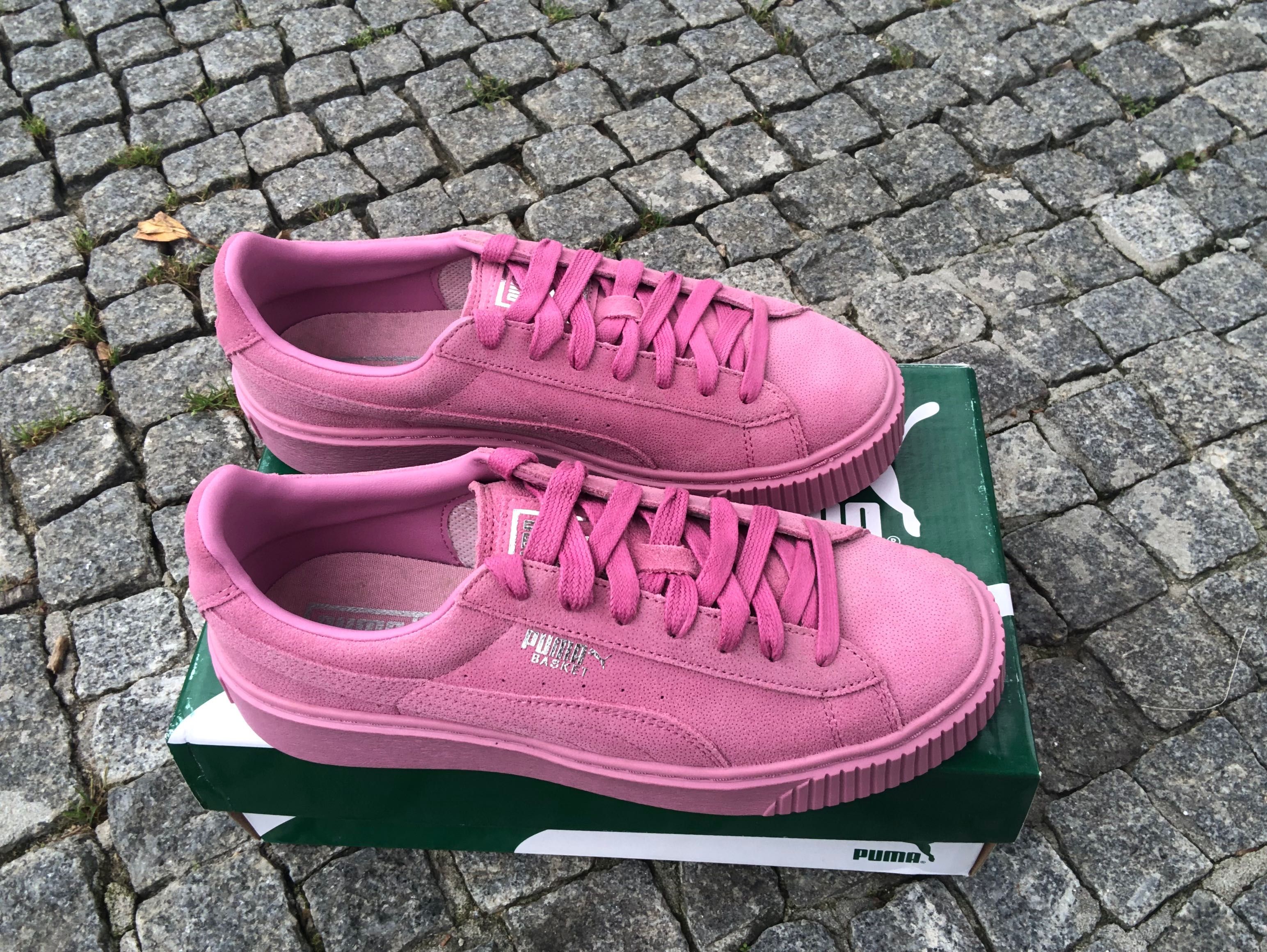 Puma basket Rosa nr 38