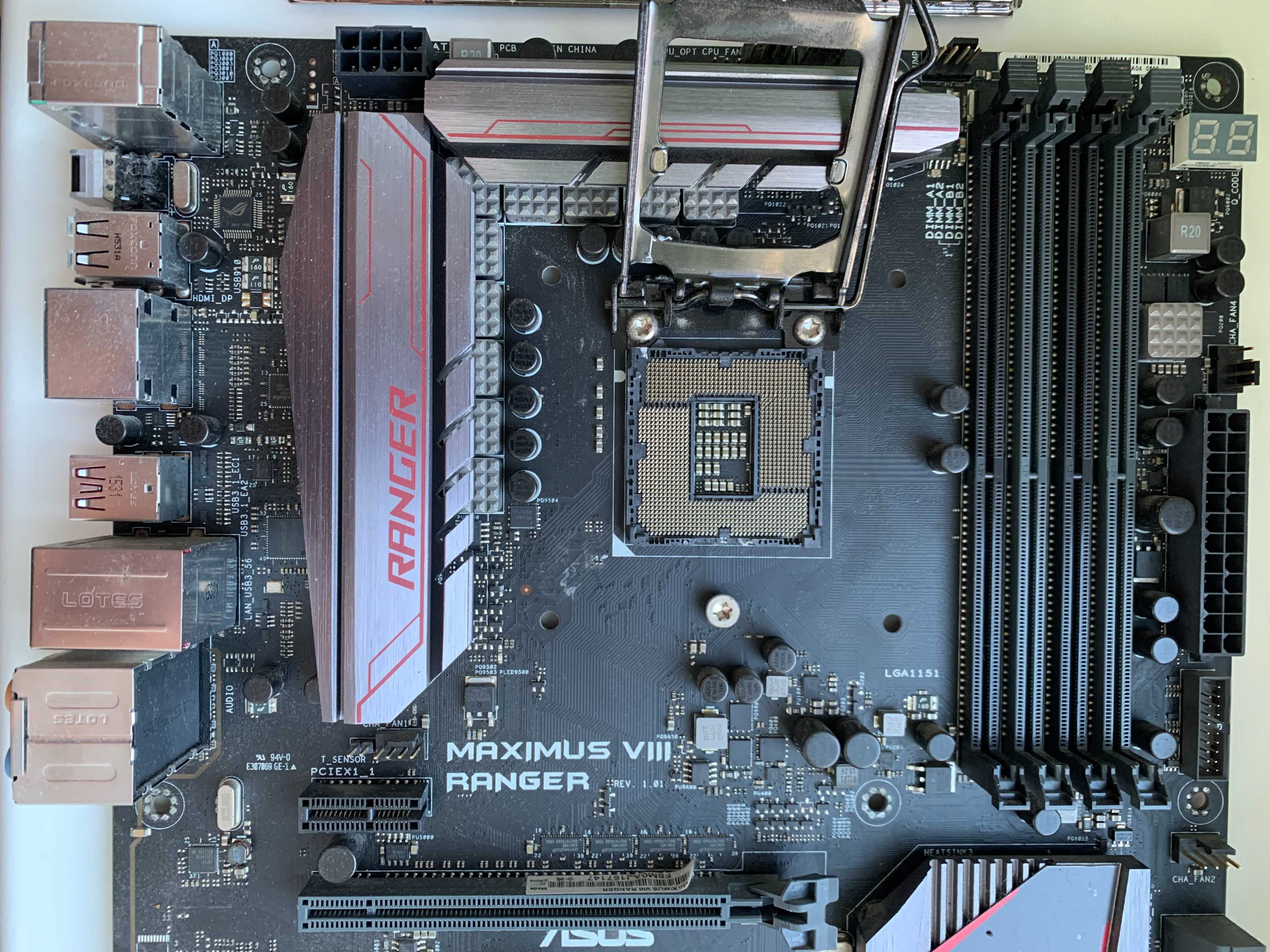 Материнская плата Asus Maximus VIII Ranger s1151, Intel Z170