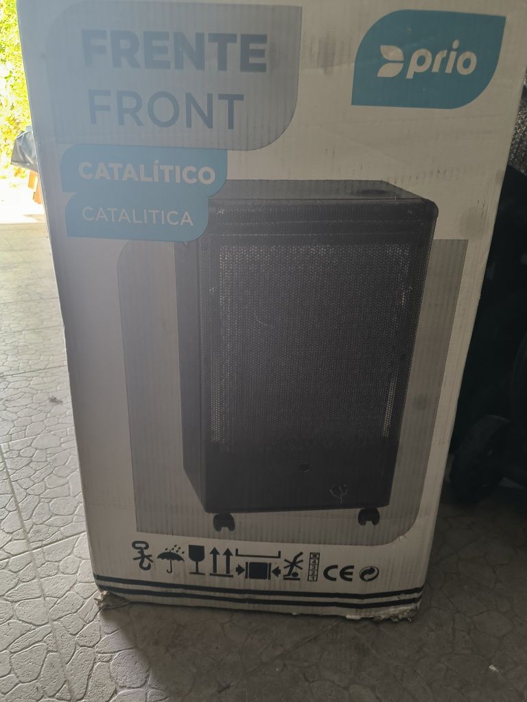 Aquecedor a gaz com botija