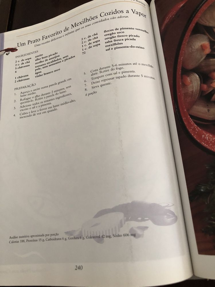 Livro cozinha ‘um Tesouro de Cozinha Classica’