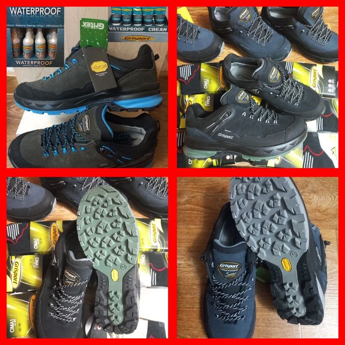 Кросівки трекінгові grisport 14901s49tn термо, крем спрей.