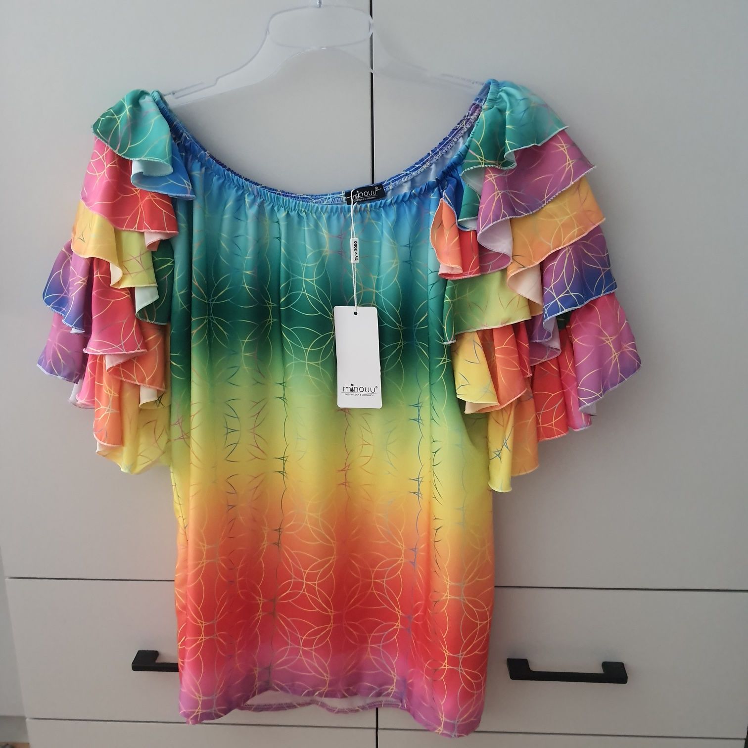 Bluzka hiszpanka ombre Minouu