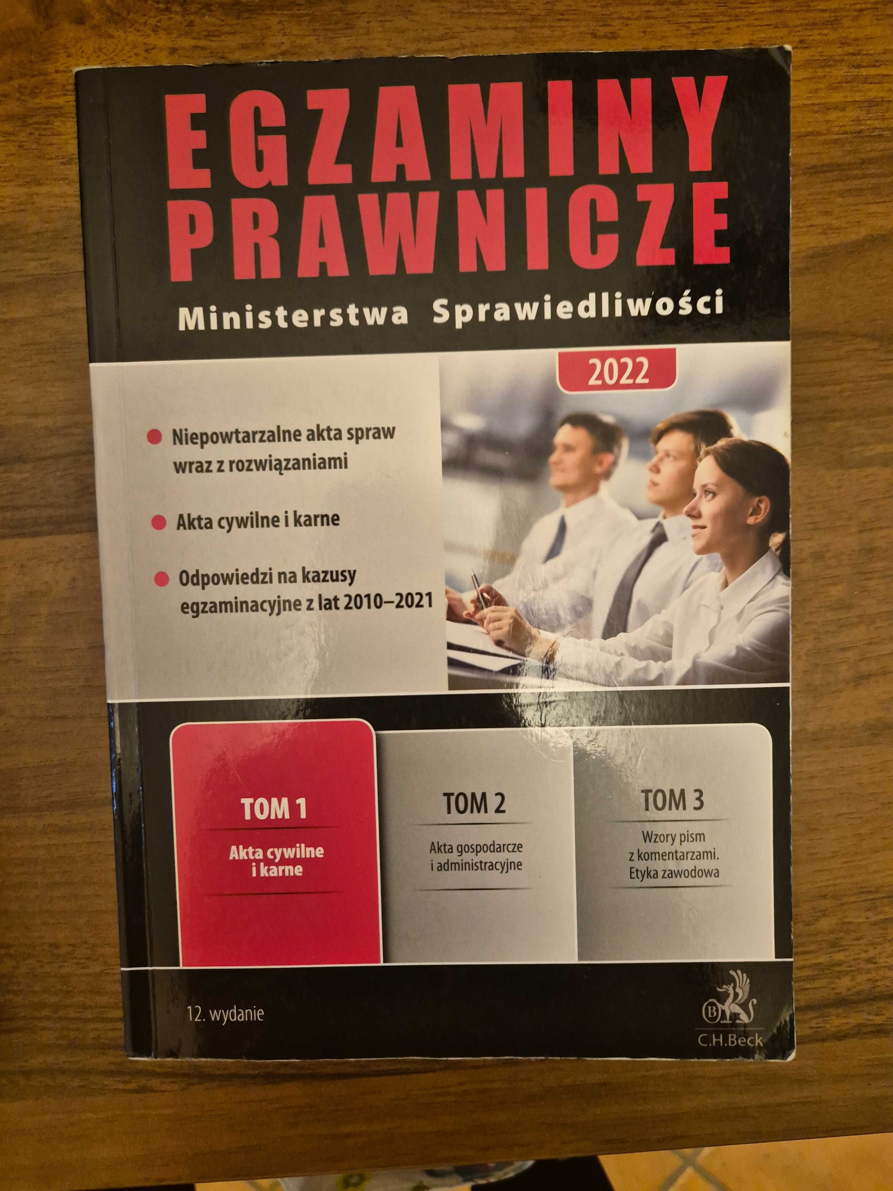 Egzaminy prawnicze Ministerstwa Sprawiedliwości