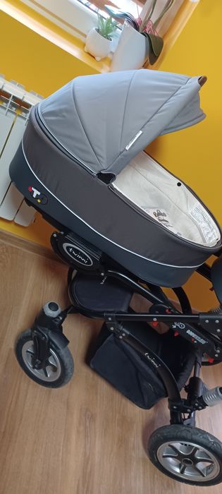 Wózek bliźniaczy głęboko spacerowy KOMIS NW
