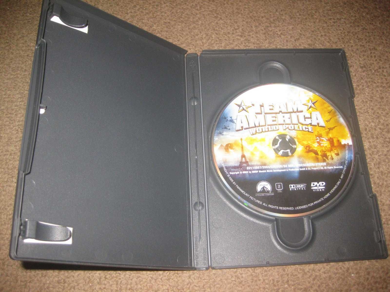 DVD "Team America: Polícia Mundial"