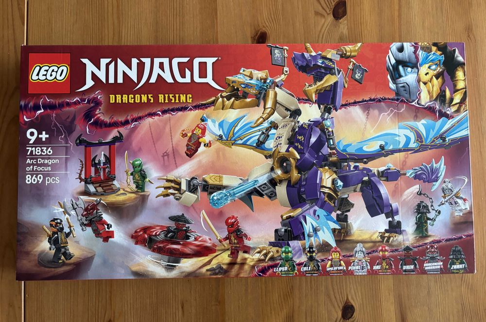 Lego – 71836 Ninjago Arc Dragon of Focus (Novo e Selado)