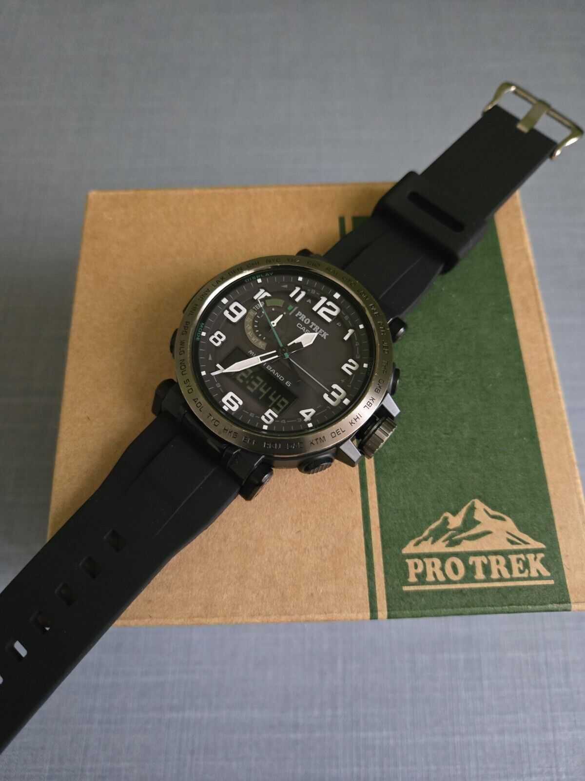 Casio PRW-6600 найкращий туристичний годинник часы. Отличное состояние