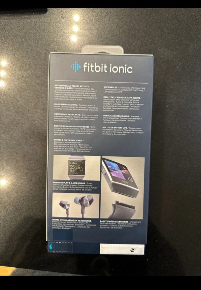 Fitbit ionic zegarek sportowy