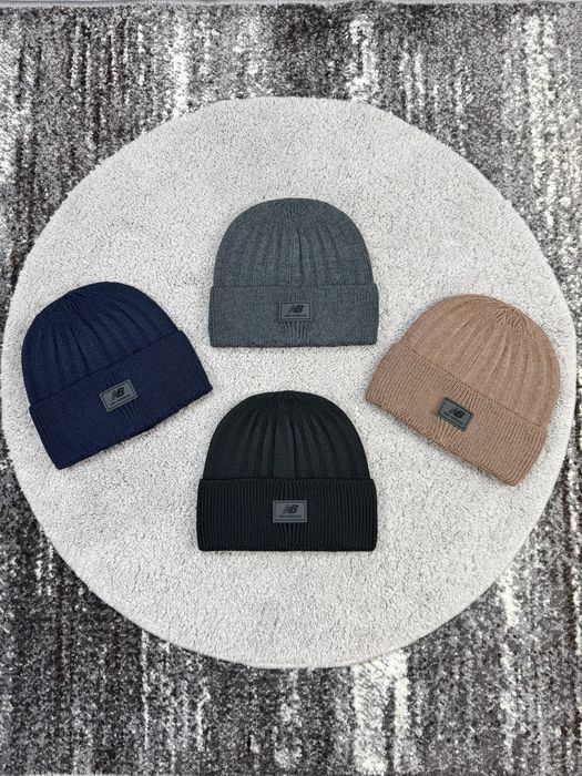 Шапки чоловічі NB New Balance бавовняні