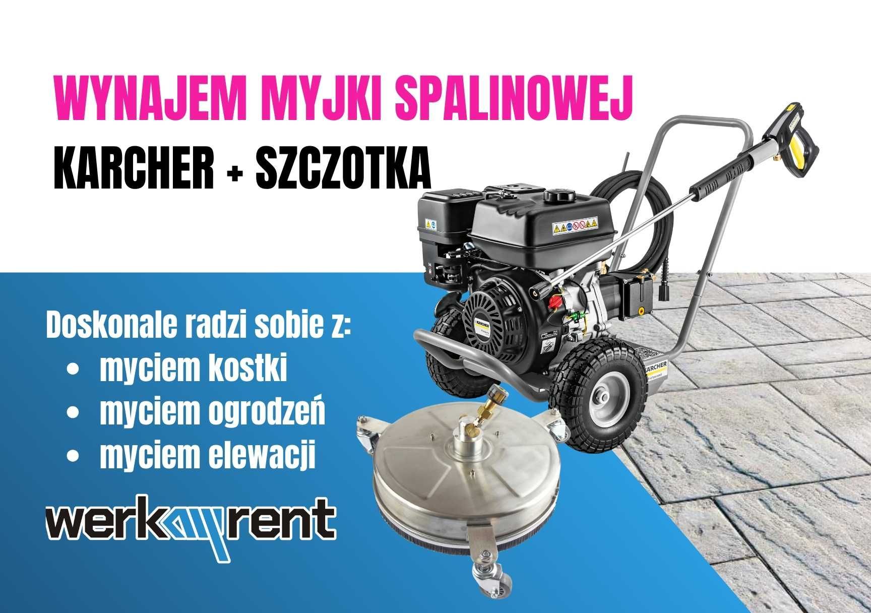 Myjka do kostki WYNAJEM | Czyszczenie kostki | Narzędzia ogrodnicze