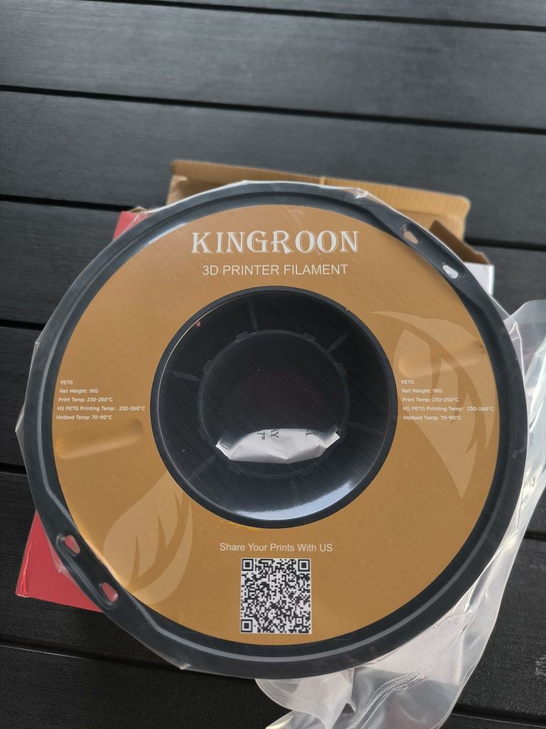 Filament 3D Kingroon RED 1kg PETG