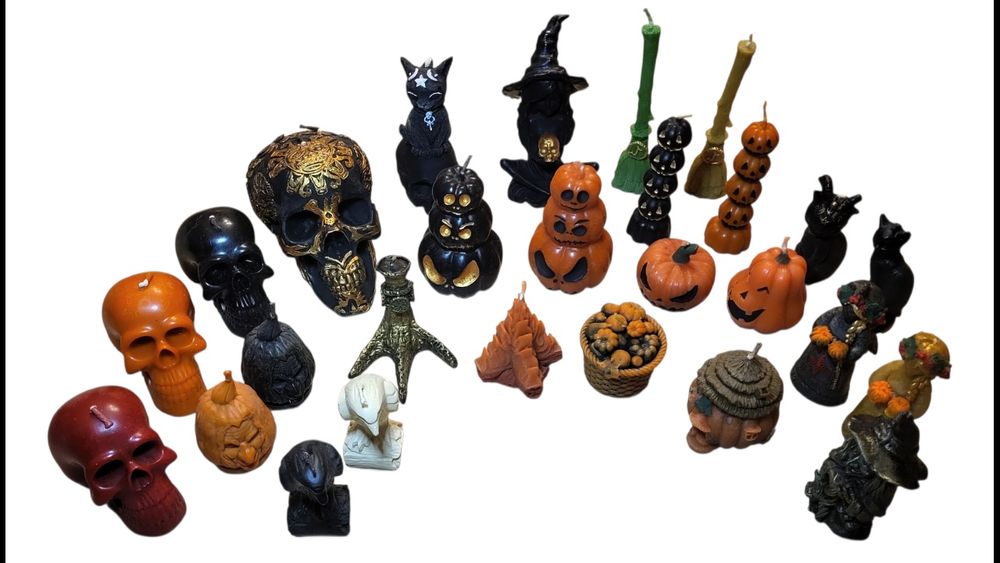 Свечи на Хэллоуин Halloween Распродажа! Тыквы