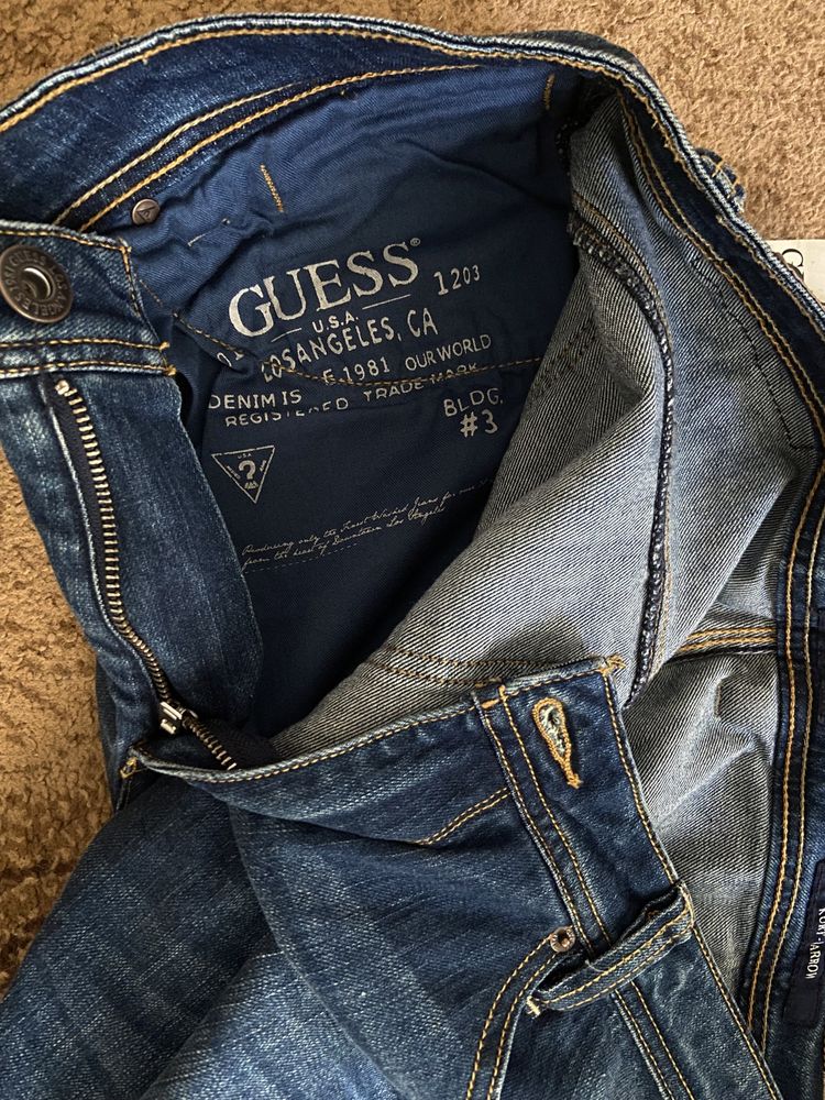 Джинсы мужские Guess Оригинал , штаны guess  брюки