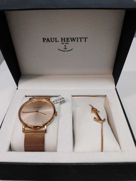 Zegarek damski Paul Hewitt Sailor Line Rose Gold Perfect Match Set