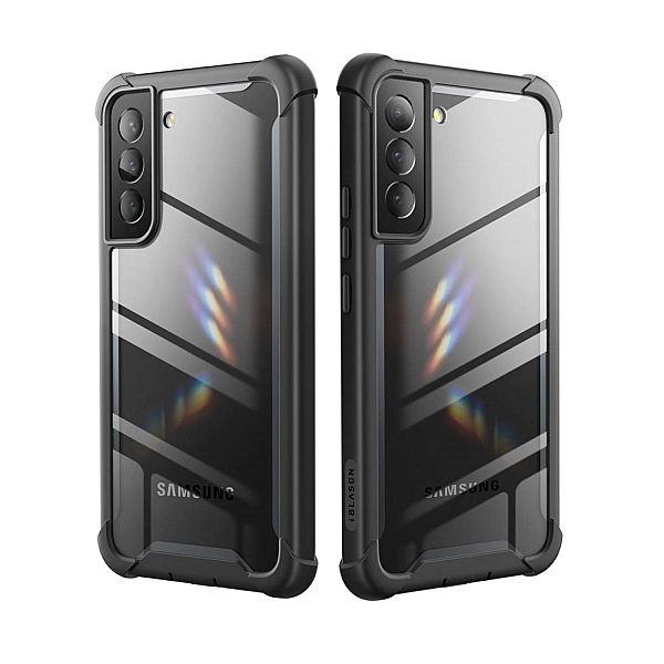 Czarne Plecki do Samsung Galaxy S22+ Plus Solidna Ochrona Twojego Tele