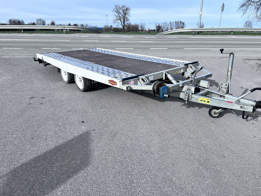 Wynajem przyczep laweta do transportu auta 4 m 5m Gdansk