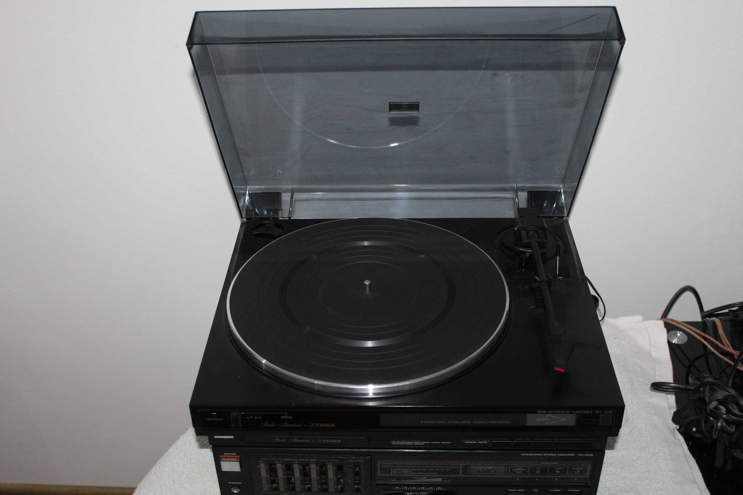 FISHER CA-223R Wieża wzmacniacz z equalizer tuner gramofon Wysyłka