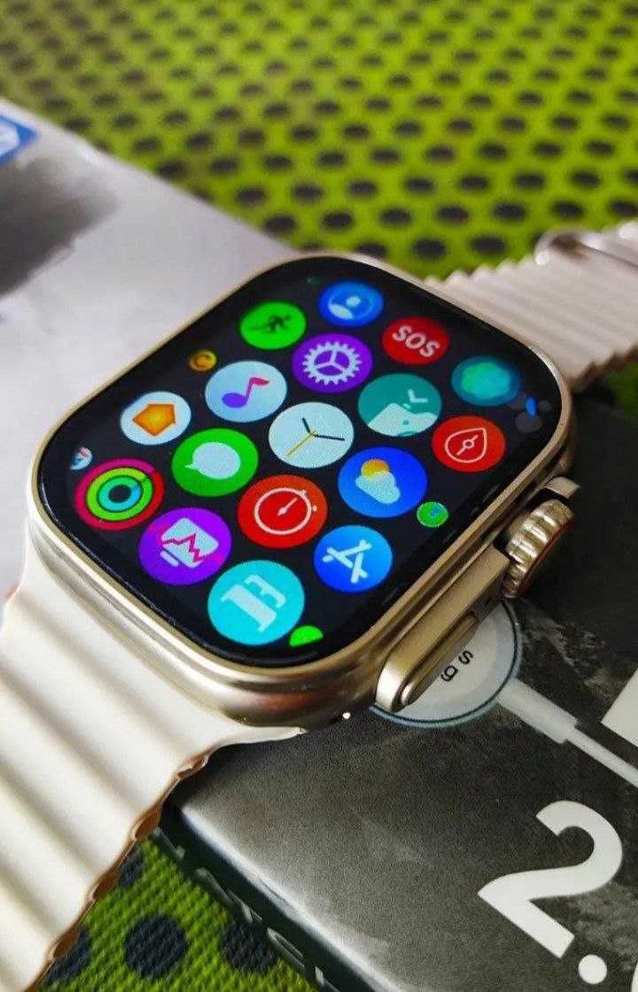 SMART WATCH GT9 ultra з бездротовою зарядкою Сірий