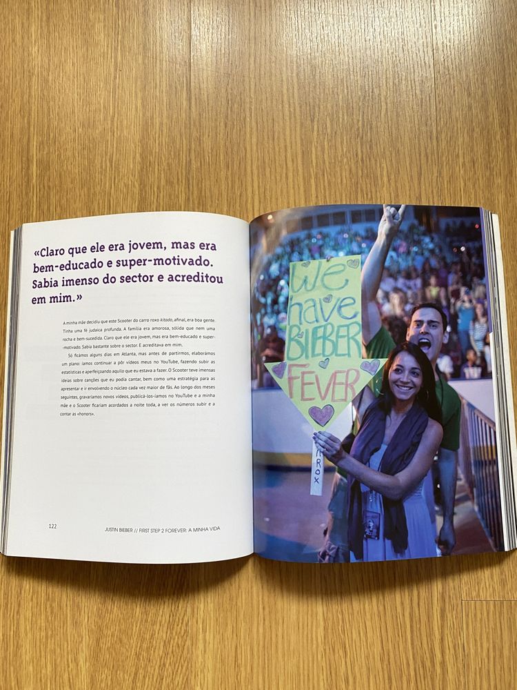 Livro Justin Bieber