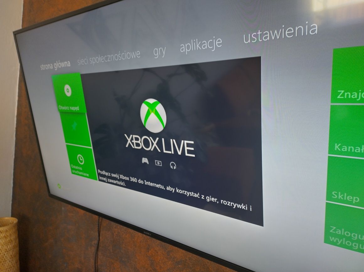 Xbox 360 z grami bez pada zamiana PS3