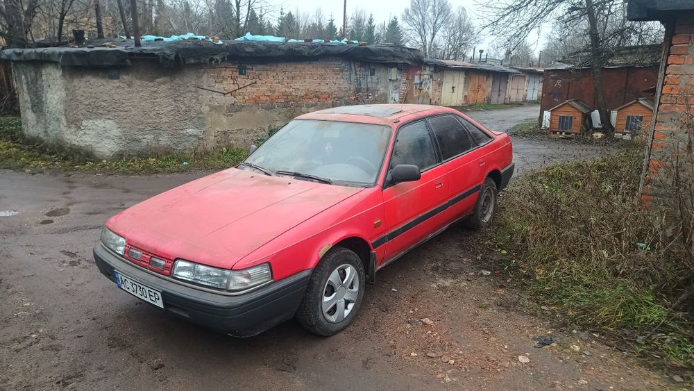 Mazda 626 на ходу