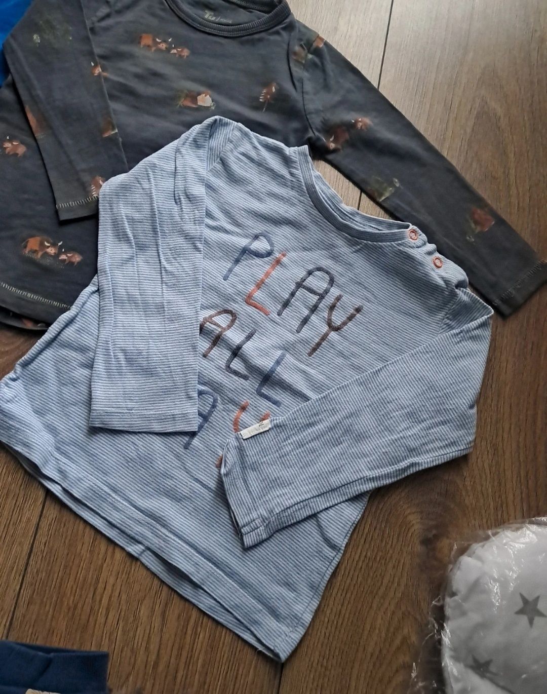 Bluzki + bluzy chłopięce 86/92