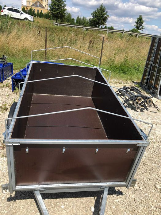 Причіп до легкового авто (Львів)  2 х 1,2 м борт 60см оцинкований
