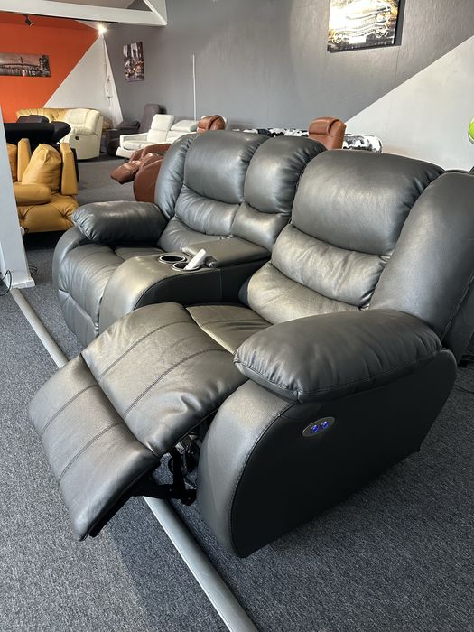 шкіряний диван від TM”Valaga” меблі реклайнер