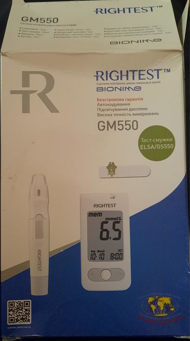 Глюкометр Rightest Bionime GM550