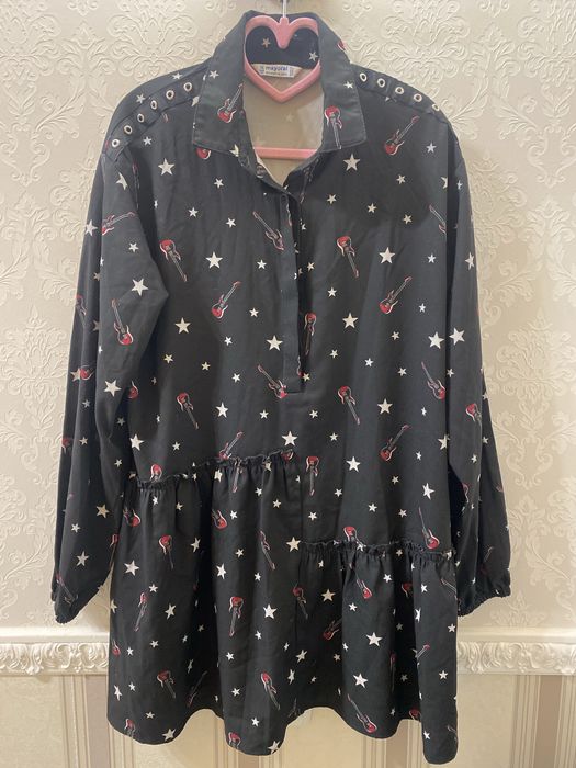 Платье-рубашка на девочку 10 лет