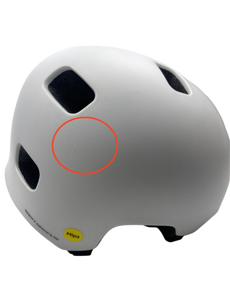 Kask rowerowy POC Crane MIPS rozmiar L matt white biały FV / 061-022