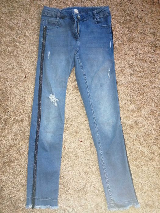 Spodnie jeansy coccodrillo 146